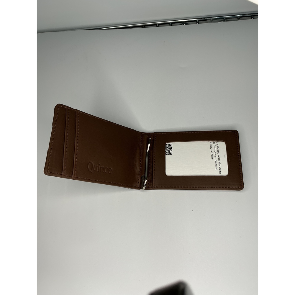 Italian Leather Money-Clip Wallet